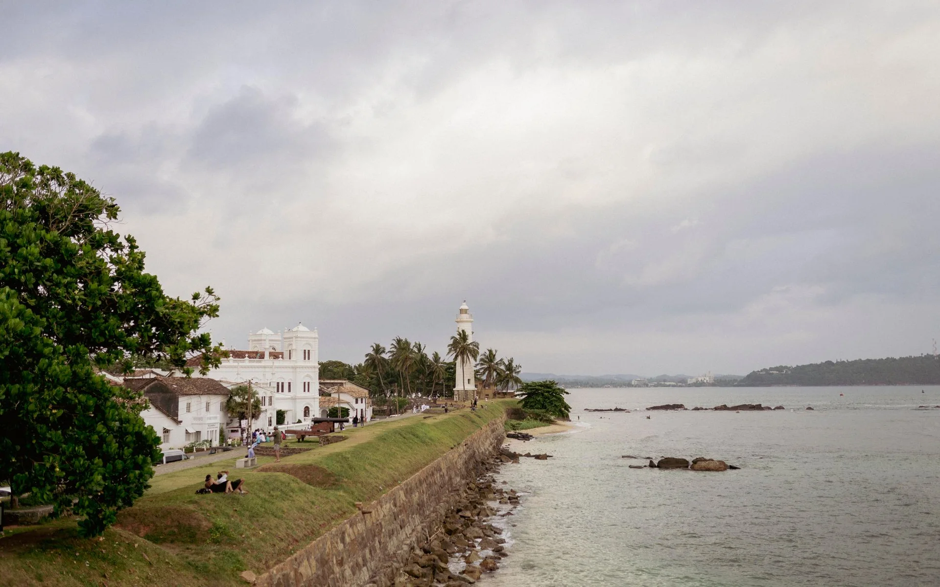 Il faro di Galle sull’Oceano Indiano
