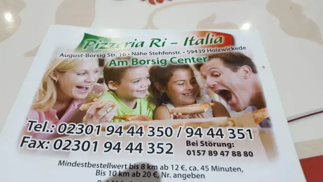 BookNoFees: Ristorante – Pizzeria Ri Italia – Holzwickede – Pizzeria Ri Italia, foto 2