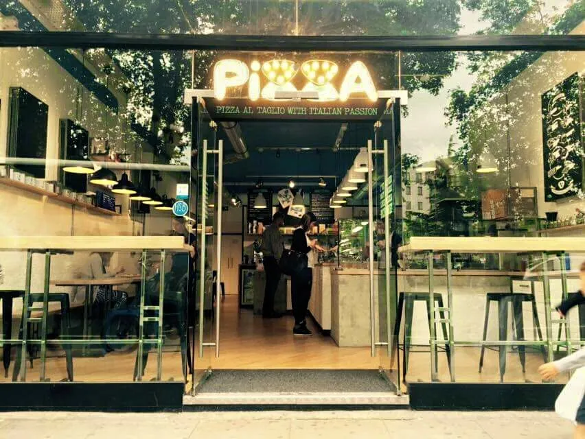 BookNoFees: Ristorante – Circle & Slice – London – Circolo e fetta, foto 1