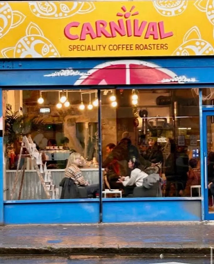 BookNoFees: Caffetteria – Carnival Coffee Roasters – London – Carnival Coffee Roasters, foto 1