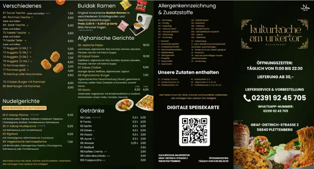 BookNoFees: Ristorante – Kulturküche am Untertor – Plettenberg – Cucina culturale all’Untertor, foto 2