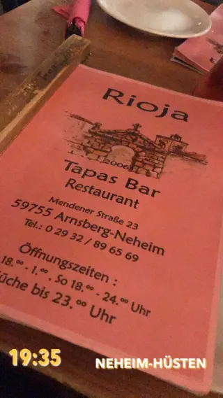 Ristorante – BookNoFees: foto dalla recensione di Valentina Pfenning su Rioja Tapas-Bar