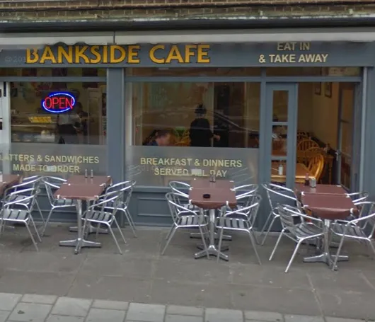 BookNoFees: Caffetteria – Bankside Cafe – London – Bankside Cafe, foto 1