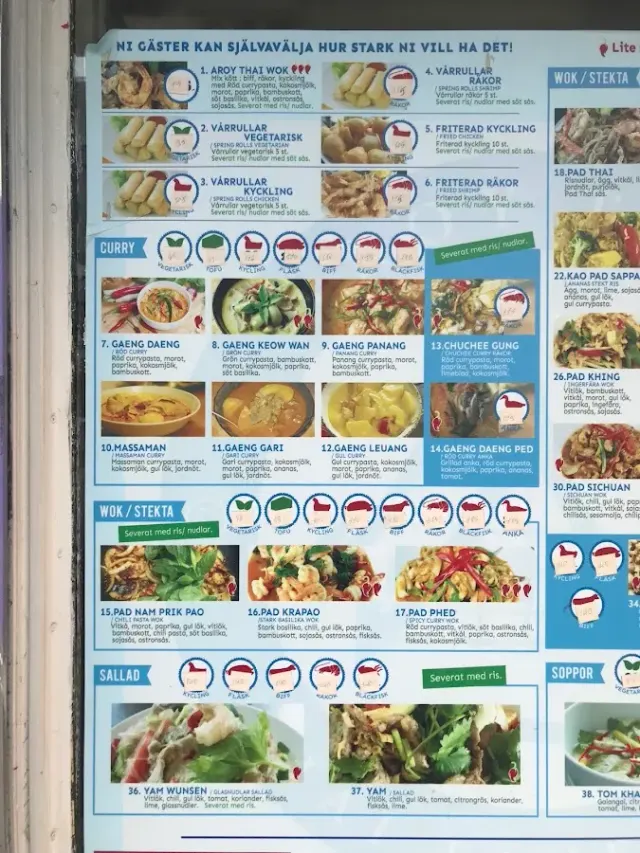 BookNoFees: Snack bar – Aroy Thai Take Away – Stockholm – Aroy Thai da asporto, foto 2