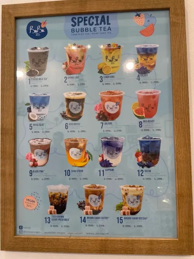 BookNoFees: Ristorante – Bubu Bubble Tea – Budapest – Bubu Bubble Tea, foto 3