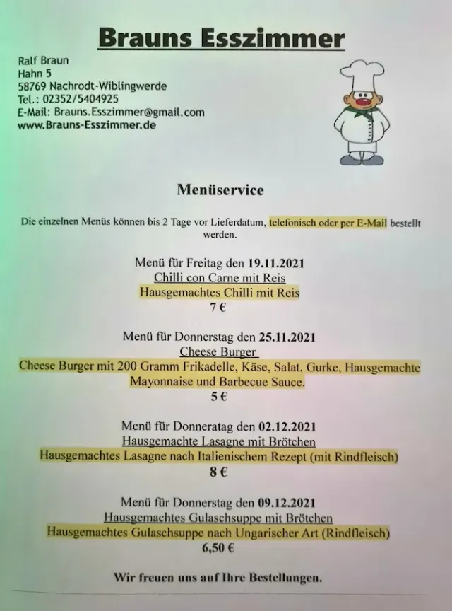 BookNoFees: Ristorante – Brauns Esszimmer – Nachrodt-Wiblingwerde – La sala da pranzo dei Braun, foto 2