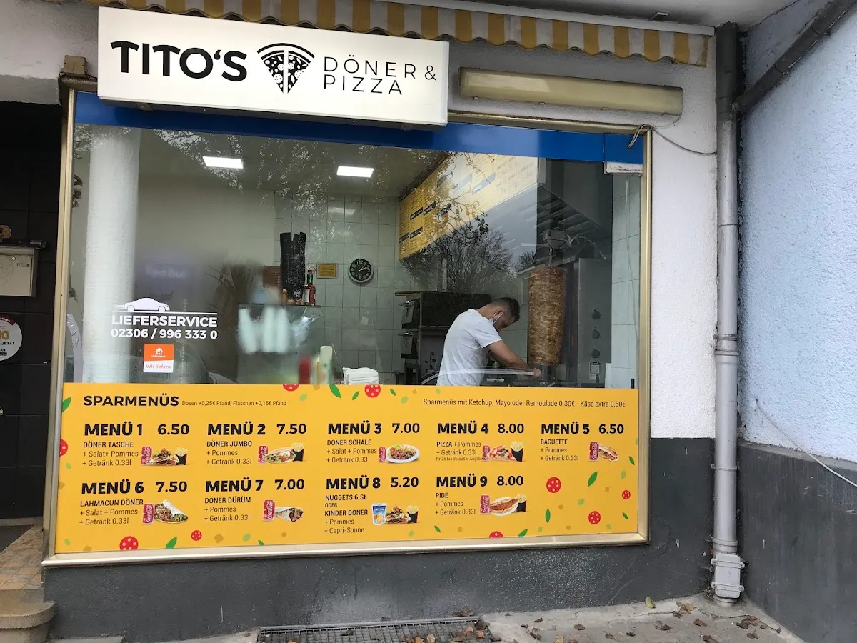 BookNoFees: Snack bar – Tito's Döner & Pizza – Lünen – Tito's Döner & Pizza, foto 1